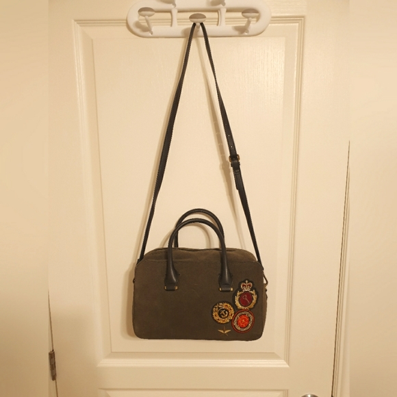 Zara suede bag. - Picture 1 of 8